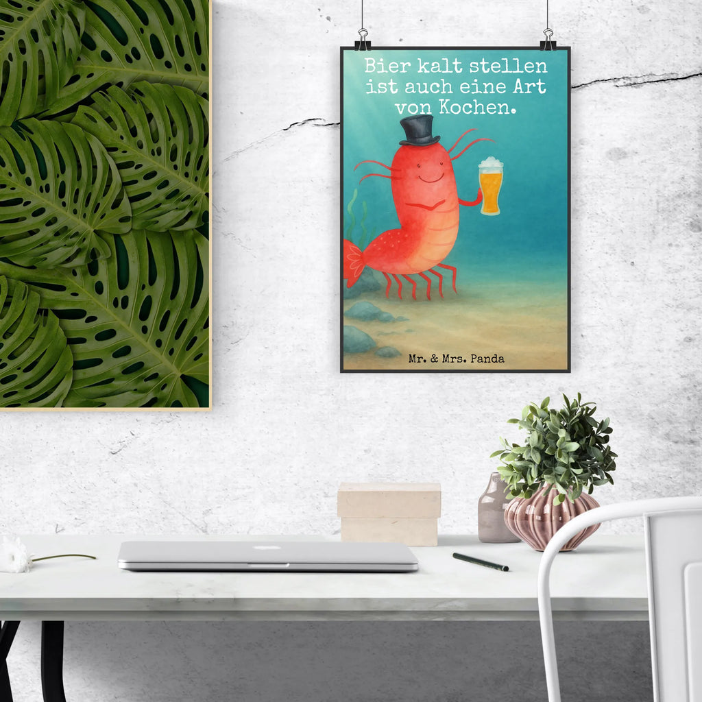 Poster Hummer Weizen Design Wanddekoration, Bild, Küchenposter, Designposter, Handgemaltes Poster, Mr. & Mrs. Panda Poster, Wandposter, Wanddeko Bild, Posterdruck, Poster, Kinderposter, Raumdekoration, Kunstdruck, Wanddeko, Meerestiere, Meer, Urlaub, Garnelen, Bierliebhaber, Kneipe, Junggesellin, Männerhaushalt, Wirtschaft, Garnele, Kochen, Junggeselle, Gasthaus, Bier