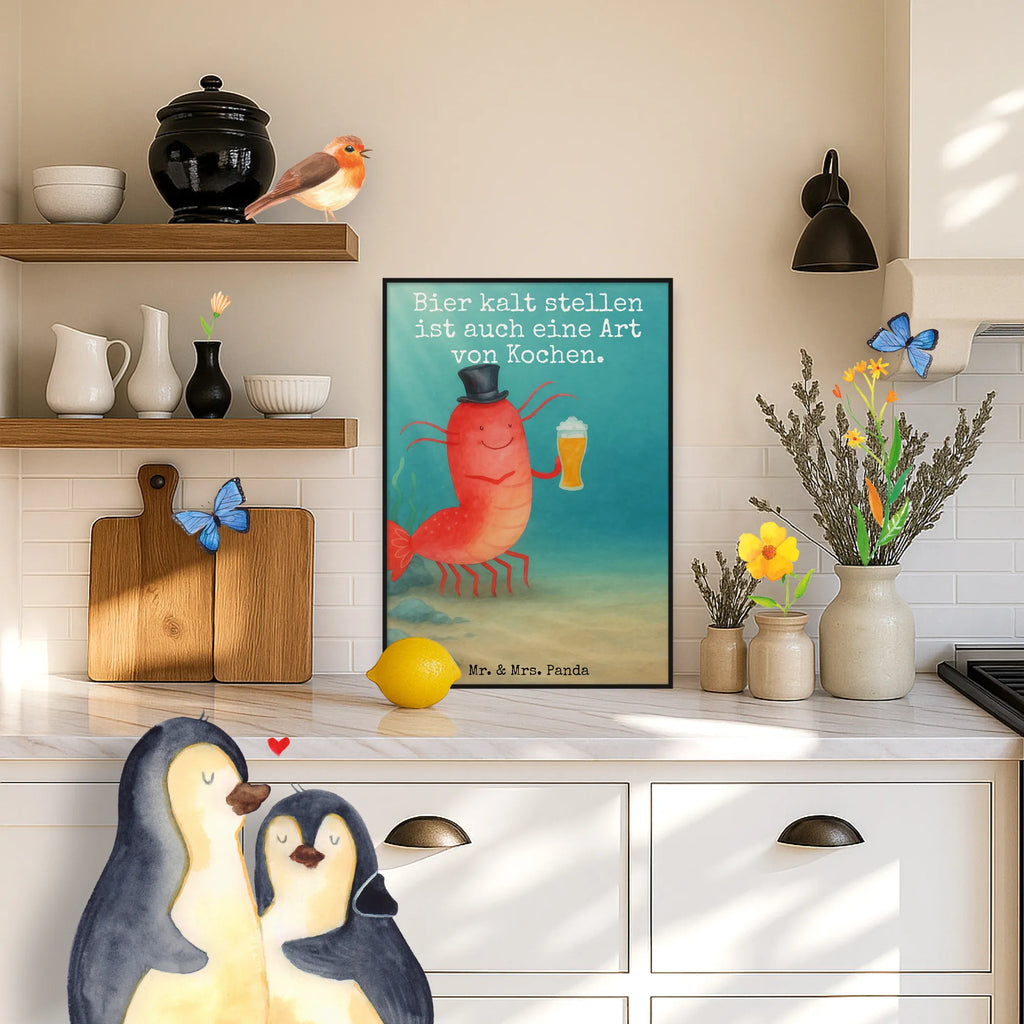 Poster Hummer Weizen Design Wanddekoration, Bild, Küchenposter, Designposter, Handgemaltes Poster, Mr. & Mrs. Panda Poster, Wandposter, Wanddeko Bild, Posterdruck, Poster, Kinderposter, Raumdekoration, Kunstdruck, Wanddeko, Meerestiere, Meer, Urlaub, Garnelen, Bierliebhaber, Kneipe, Junggesellin, Männerhaushalt, Wirtschaft, Garnele, Kochen, Junggeselle, Gasthaus, Bier