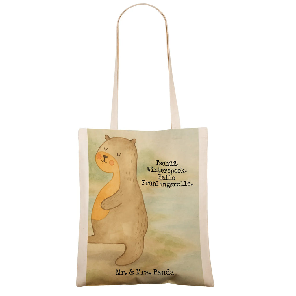 Tote bag otter Belly Design shoulder bag, jute bag, bag, cloth bag, shopper, shopping bag, Carrier bag, pouch, cotton bag, otter, marten, sea otter, European otter, water mammal, aquatic animal, baby otter, predator, water, otter gifts, animal lover, gift ideas for animal lovers, animal, mammal, water animal, gifts for people in love, Otter Sea Otter Lake Otter