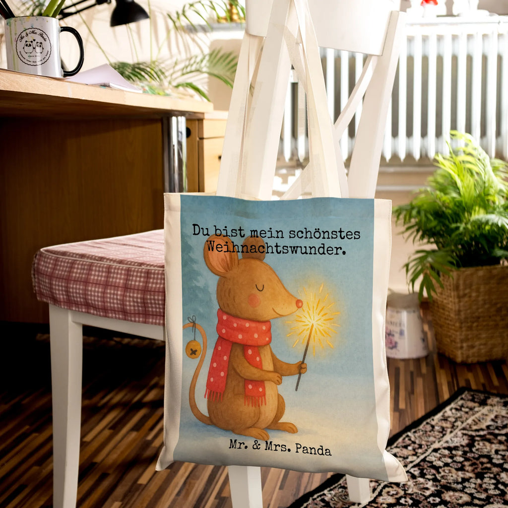 Tote bag Mouse Christmas Design Strandtasche, Einkaufstasche, Jutetasche, Tasche, Tragetasche, Beutel, Laptoptasche, Umhängetasche, Jutebeutel, Schultertasche, Beuteltasche, Einkaufstüte, Stofftasche, Stoffbeutel, Shopper, Badetasche, Winter, Weihnachten, Weihnachtsdeko, Nikolaus, Advent, Heiligabend, Wintermotiv, Weihnachtswunder, Frohe Weihnachten, Maus, Weihnachtsmotiv, Weihnachtsgruß, Mäuschen