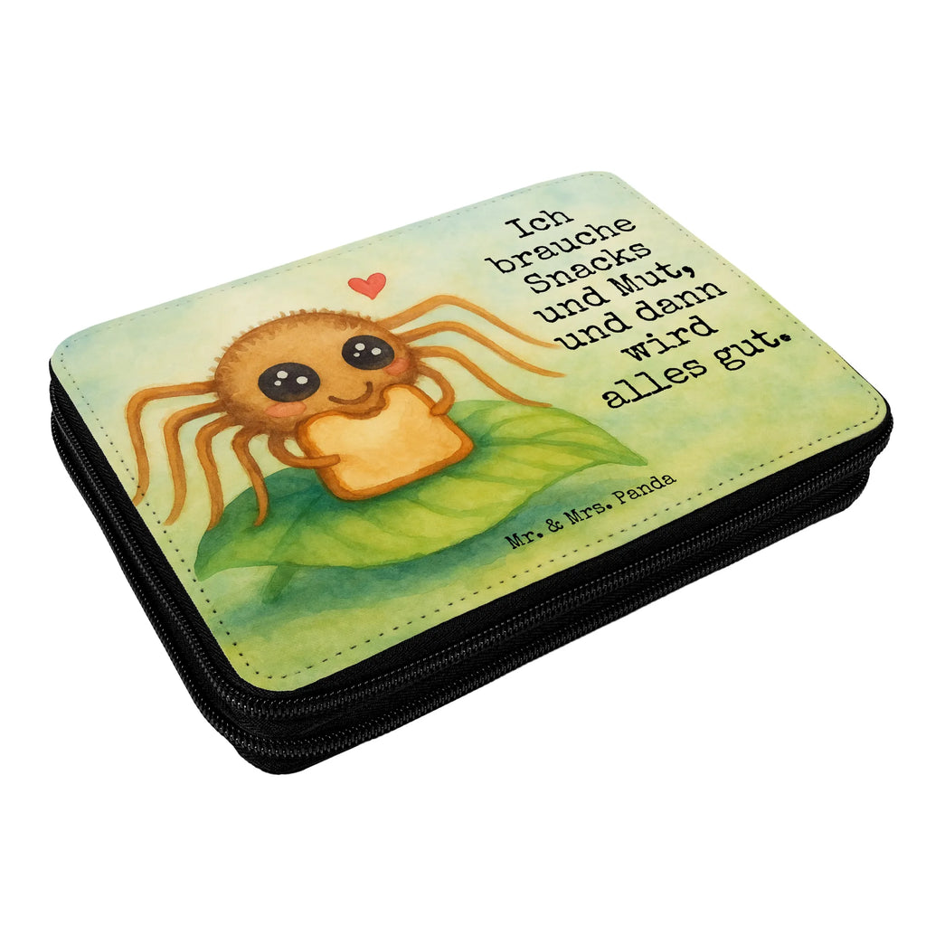 Federmappe Spinne Agathe Sandwich Design Bestückte Federmappe, Geschenk, Schüler, Büro Stifte Etui, Schülerin, Kinder Federmappe, Federmappe, Federmäppchen, Federmäppchen bedruckt, Kind, Einschulung, Stifte Etui, Schule, Motiv, Grundschule, Federmappe Einschulung, Stifterolle, Stiftetasche, Spinne Agathe, Spinne, Agathe, Videos, Merchandise, Mut, Lebensfreude, Hungrig, Alles wird gut, Hunger, Verfressen, Glück