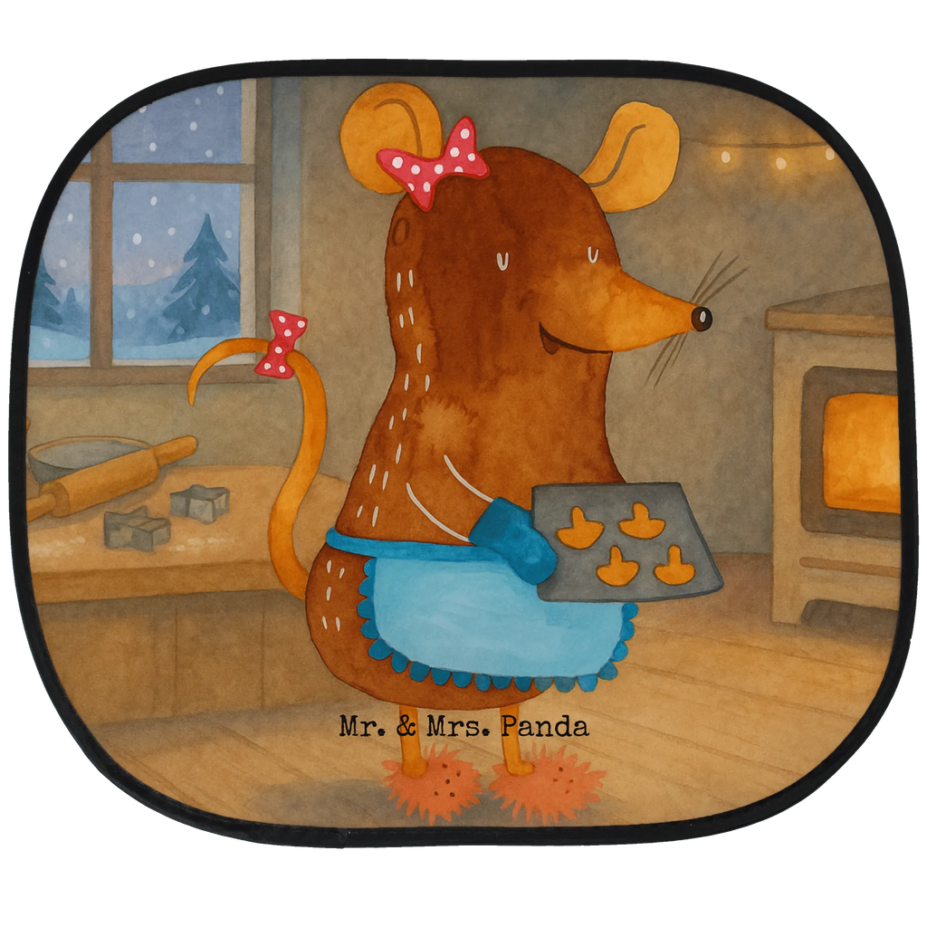 Car sun shade Mouse Cookies Design sun protection, back seat, sun visor, gift, windows, children, car, family, Winter, Christmas, Christmas time, snow, mouse, chaosqueen, christmas, christmas baking, cookies, christmas cookies, winter, baking