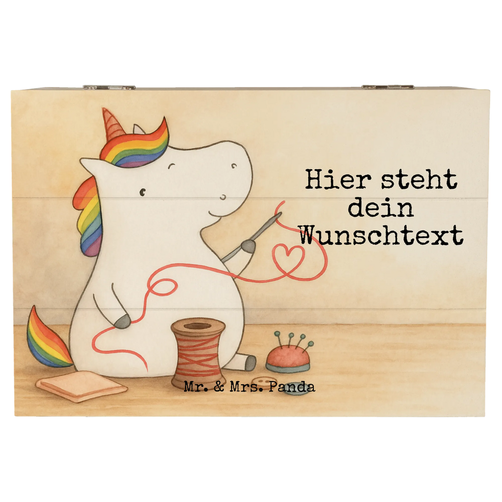 Personalised wooden chest unicorn seamstress Design unicorn, unicorns, seamstress gift, knitting, sew, girlfriend, girl, sewing room, seamstress present, tinkering, crochet