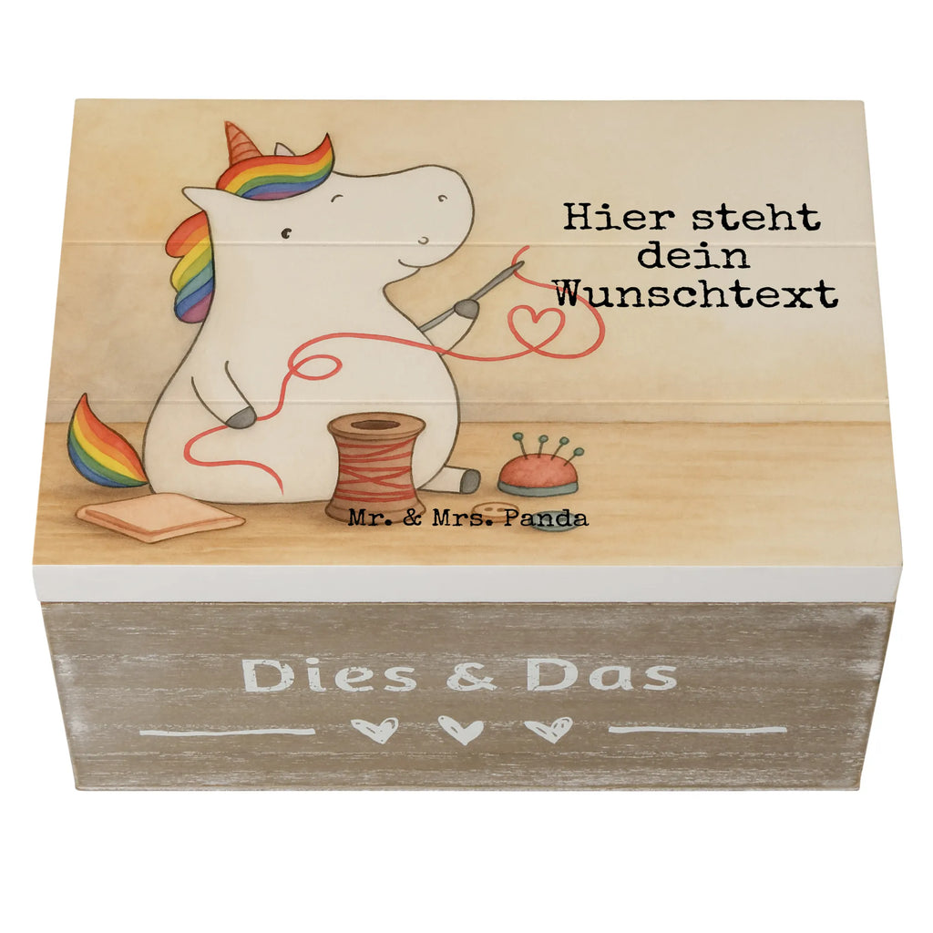 Personalised wooden chest unicorn seamstress Design unicorn, unicorns, seamstress gift, knitting, sew, girlfriend, girl, sewing room, seamstress present, tinkering, crochet
