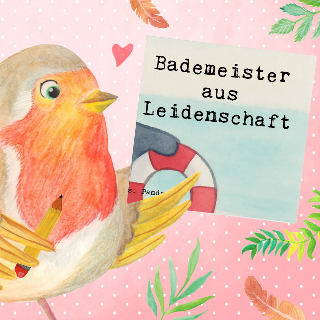 Deluxe Card Lifeguard Passion Design gift, gift idea, best, farewell gift, passing exam, anniversary, retirement, promotion, job start, sayings, funny, profession