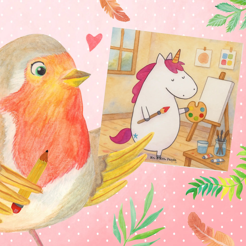 Karta Deluxe Jednorożec Artysta Design Jednorożec, jednorożce, dekoracje jednorożca, jednorożec