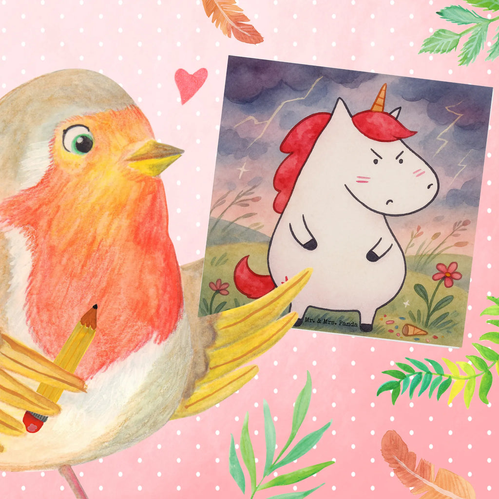 Karta Deluxe Jednorożec gniew Design Jednorożec, jednorożce, dekoracje jednorożca, jednorożec