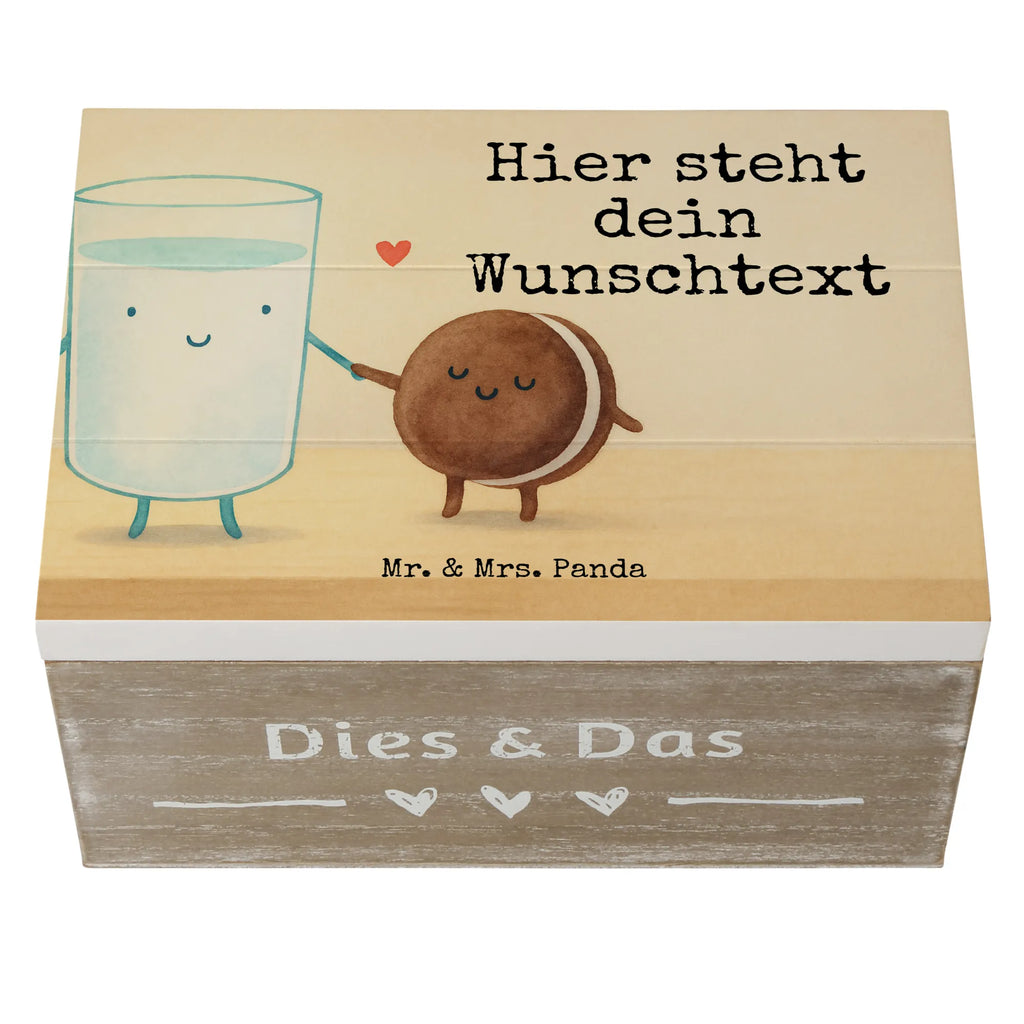 Personalisierte Holzkiste Milch Keks Design Truhe Personalisiert, Erinnerungskiste, Holzkiste mit Namen, GEschenkdose personalisiert, Erinnerungsbox Personalisiert, Holzkiste Personalisiert, Schatulle mit Namen, Kiste Personalisiert, Kiste mit Namen, Geschenkbox personalisiert, Schatzkiste Personalisiert, Dekokiste mit Namen, Aufbewahrungsbox Personalisiert, Aufbewahrungsbox mit Namen, Truhe mit Namen, Erinnerungskiste Personalisiert, Erinnerungsbox mit Namen, mit Namen, Schatulle Personalisiert, Dekokiste Personalisiert, Schatzkiste mit Namen, Tiermotive, Gute Laune, lustige Sprüche, Tiere, Motiv süß, Kekse, Milk, Kaffee, perfektes Paar, Milch, Keks, Einladung Frühstück, romantisch, Cookie