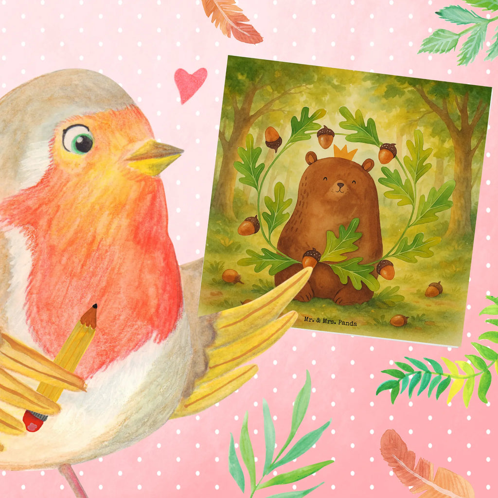 Deluxe Karte Bär König Design Karte, Hochwertige Grußkarte, Klappkarte, Hochzeitskarte, Glückwunschkarte, Geburtstagskarte, Grußkarte, Hochwertige Klappkarte, Einladungskarte, Bär, Teddy, Teddybär, Daddy, Papa Bär, Papa, Papi, Vater, bester Vater, weltbester Papa, Vatertag, Dad, bester Papa