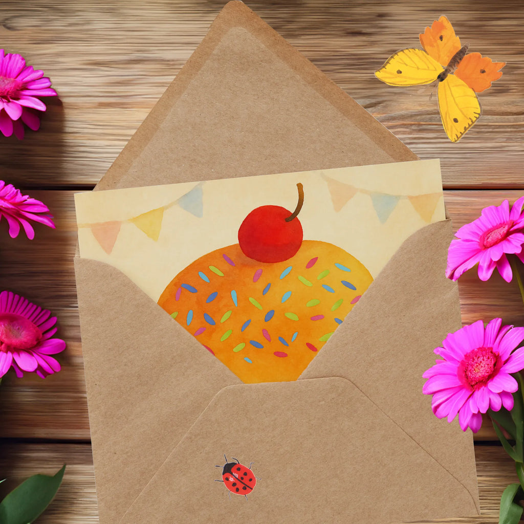 Deluxe Karte Cupcake Design Grußkarte, Karte, Einladungskarte, Hochzeitskarte, Geburtstagskarte, Klappkarte, Hochwertige Klappkarte, Hochwertige Grußkarte, Glückwunschkarte, Tiermotive, Gute Laune, lustige Sprüche, Tiere, Cupcakes, Backen Geschenk, Küche Spruch, Wunder, Muffin, Motivation Sprüche, Geschenk Koch, Küche Deko