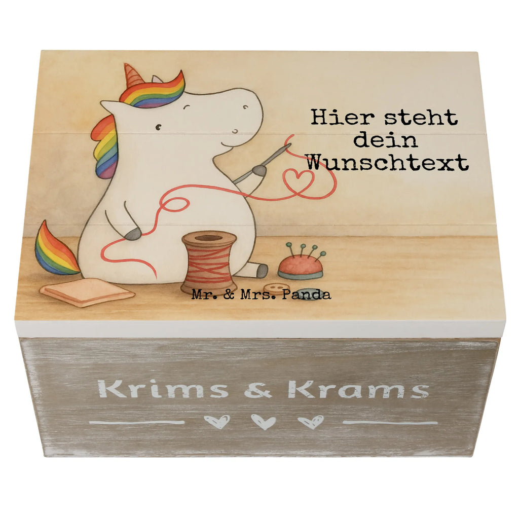 Personalised wooden chest unicorn seamstress Design unicorn, unicorns, seamstress gift, knitting, sew, girlfriend, girl, sewing room, seamstress present, tinkering, crochet