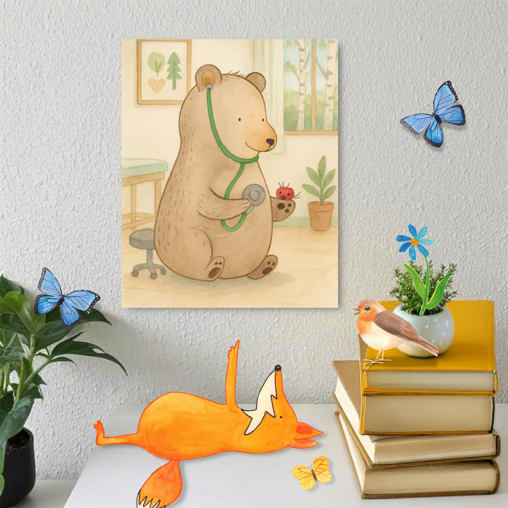 Malen nach Zahlen Bär Arzt Design Künstler, Kreativität, Malen, Baseln, Kunstwerk, Malen nach Zahlen, Bastelidee, Ausmalbild, DIY, Bär, Teddy, Teddybär, Arzt, Ärztin, Professorin, Doktor, Doktorin, Professor