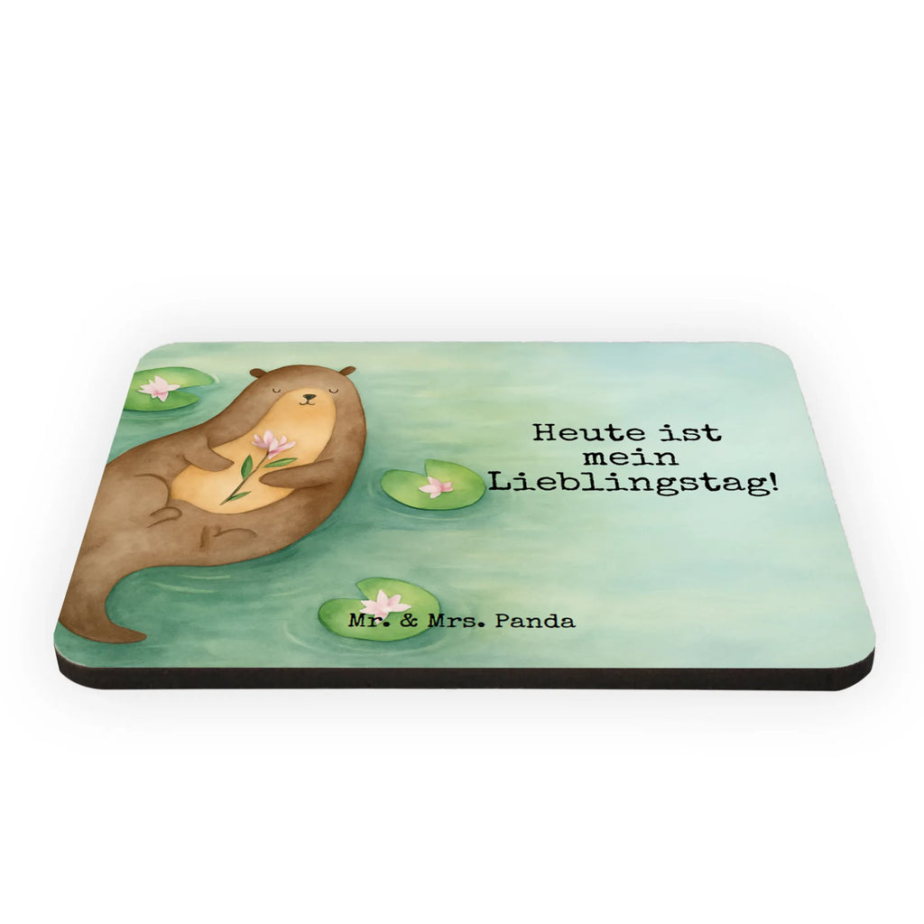 Magnet Otter Seerose Design Whiteboard Magnet, Pinnwandmagnet, Kühlschrankmagnet, Notiz Magnet, Motivmagnete, Kühlschrank Dekoration, Dekomagnet, Souvenir Magnet, Otter, Fischotter, Seeotter, Otter Seeotter See Otter