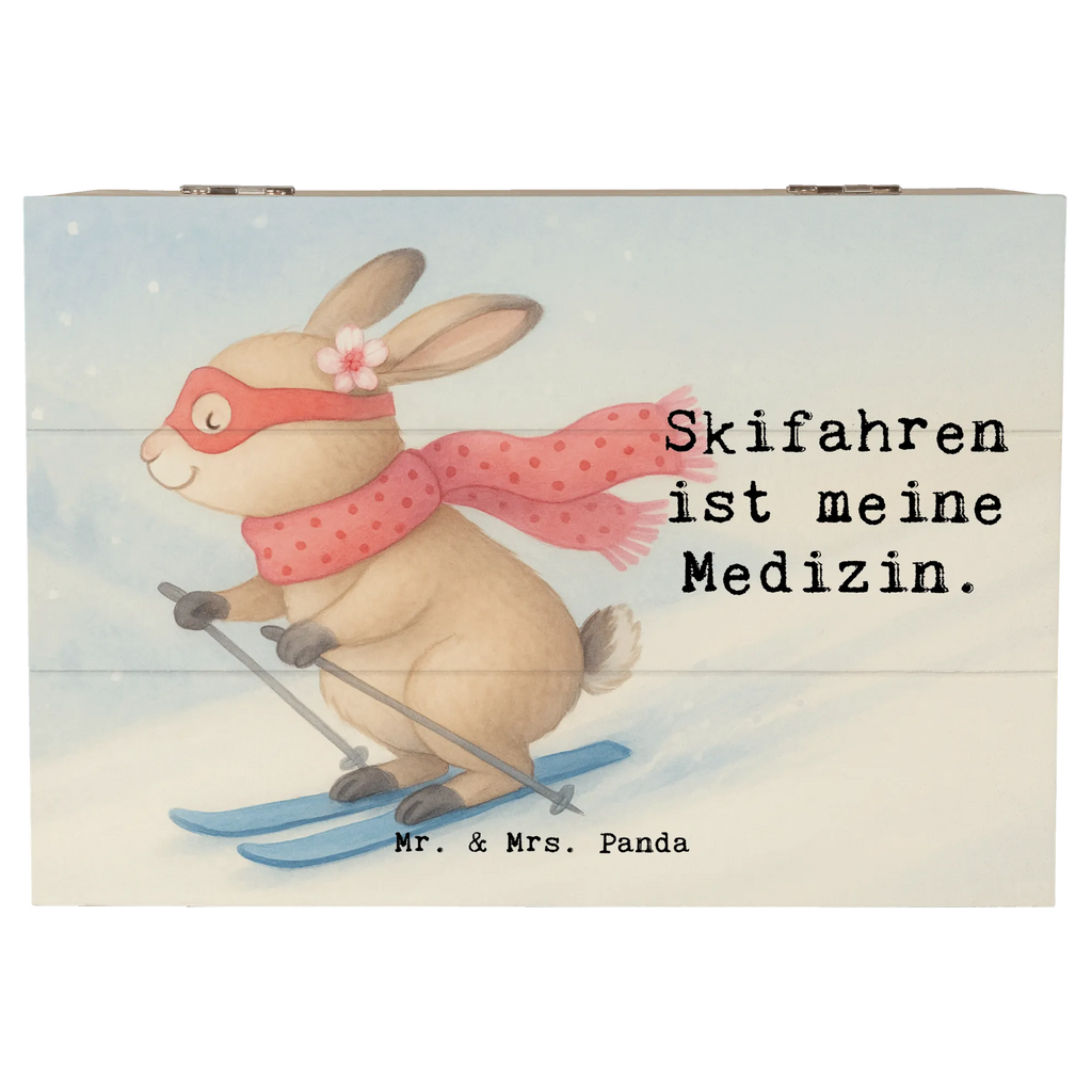 Holzkiste Hase Skifahren Design Aufbewahrungsbox, Truhe, Geschenkbox, Erinnerungskiste, Holzkiste, Geschenkdose, Kiste, Erinnerungsbox, Schatzkiste, Dekokiste, Schatulle, XXL, Geschenk, Sport, Sportart, Hobby, Schenken, Danke, Dankeschön, Auszeichnung, Gewinn, Sportler, Skiwettbewerb, Ski fahren, Skirennen, Skifahren, Skisport