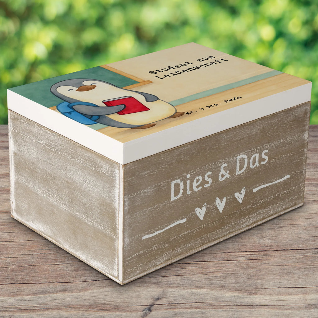 Holzkiste Student Leidenschaft Design Schatzkiste, Erinnerungsbox, Truhe, Holzkiste, Geschenkdose, Geschenkbox, Dekokiste, Schatulle, Erinnerungskiste, XXL, Kiste, Aufbewahrungsbox, Beruf, Ausbildung, Jubiläum, Abschied, Rente, Kollege, Kollegin, Geschenk, Schenken, Arbeitskollege, Mitarbeiter, Firma, Danke, Dankeschön
