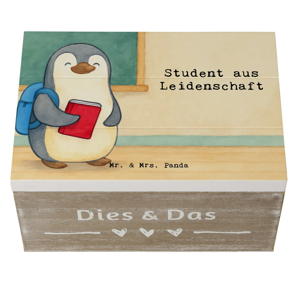 Holzkiste Student Leidenschaft Design Schatzkiste, Erinnerungsbox, Truhe, Holzkiste, Geschenkdose, Geschenkbox, Dekokiste, Schatulle, Erinnerungskiste, XXL, Kiste, Aufbewahrungsbox, Beruf, Ausbildung, Jubiläum, Abschied, Rente, Kollege, Kollegin, Geschenk, Schenken, Arbeitskollege, Mitarbeiter, Firma, Danke, Dankeschön