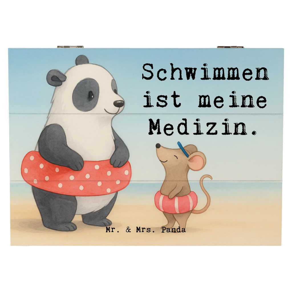 Holzkiste Otter Schwimmen Design Dekokiste, Geschenkdose, Erinnerungskiste, Kiste, Truhe, Geschenkbox, Aufbewahrungsbox, Erinnerungsbox, Schatulle, Schatzkiste, Holzkiste, XXL, Geschenk, Sport, Sportart, Hobby, Schenken, Danke, Dankeschön, Auszeichnung, Gewinn, Sportler, Wassersport, Schwimmen, Schwimmkurs