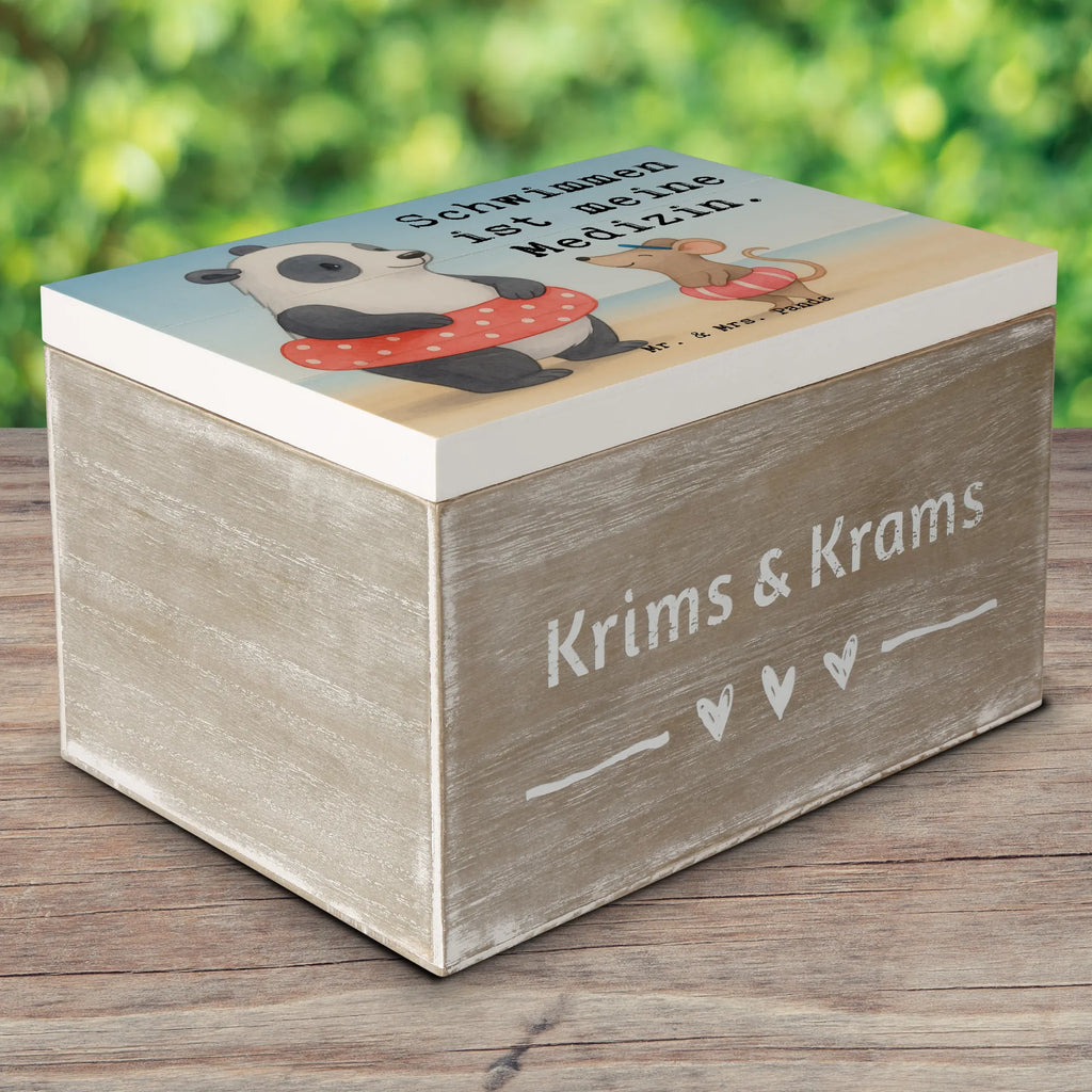 Holzkiste Otter Schwimmen Design Dekokiste, Geschenkdose, Erinnerungskiste, Kiste, Truhe, Geschenkbox, Aufbewahrungsbox, Erinnerungsbox, Schatulle, Schatzkiste, Holzkiste, XXL, Geschenk, Sport, Sportart, Hobby, Schenken, Danke, Dankeschön, Auszeichnung, Gewinn, Sportler, Wassersport, Schwimmen, Schwimmkurs