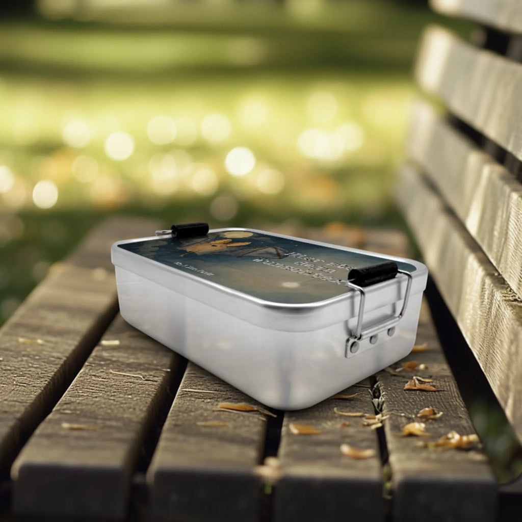 Personalisierte Metall Brotdose Fledermaus Flügel Design Kindergarten, Brotdose, Brotdose mit Namen, Geschenk mit Namen, Brotbox, Schule, Brotbox mit Namen, Uni, Tiermotive, Gute Laune, lustige Sprüche, Tiere