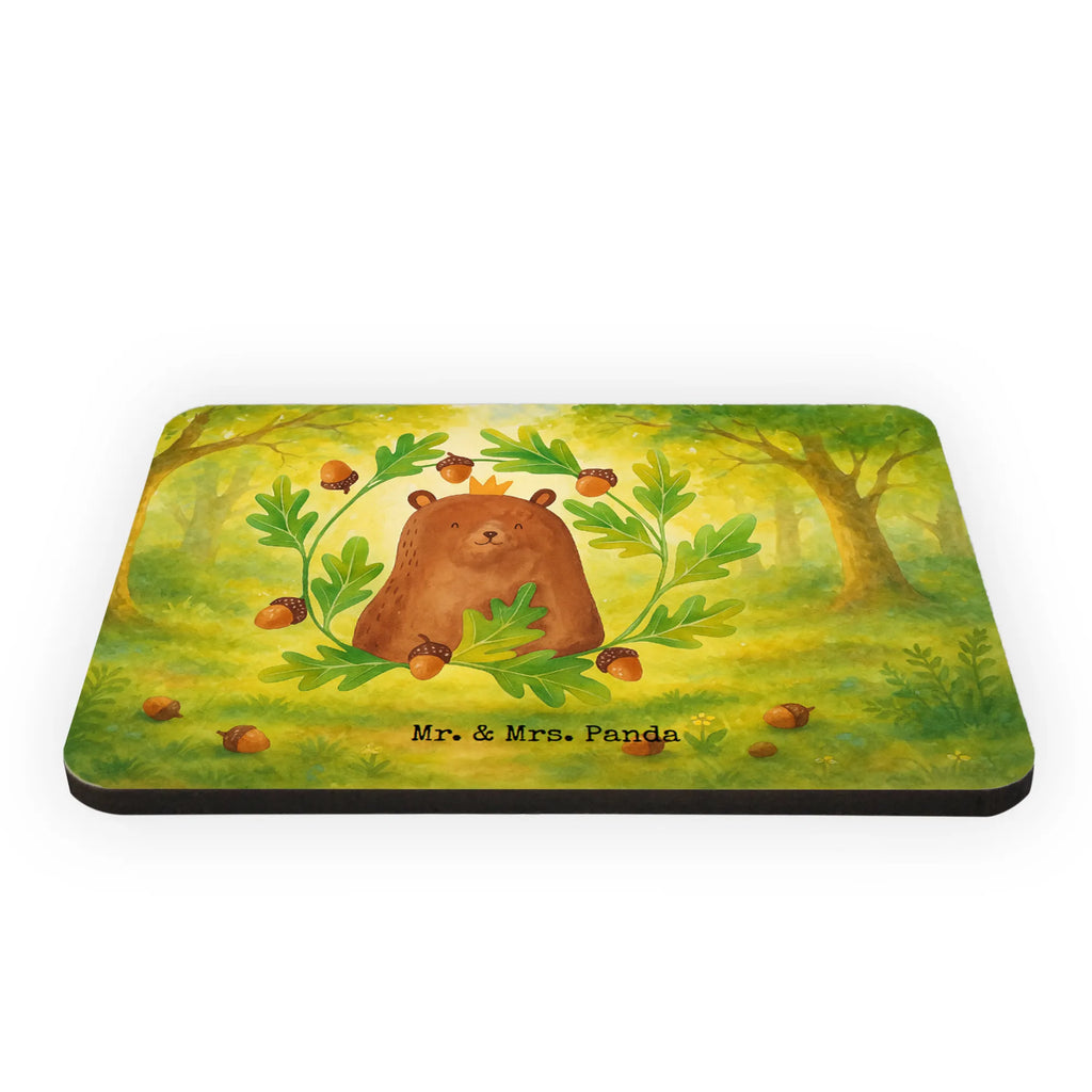 Magnet Bär König Design Motivmagnete, Whiteboard Magnet, Kühlschrankmagnet, Pinnwandmagnet, Kühlschrank Dekoration, Dekomagnet, Notiz Magnet, Souvenir Magnet, Bär, Teddy, Teddybär, Vatertag, weltbester Papa, Daddy, Dad, Papa, Papa Bär, bester Vater, Vater, Papi, bester Papa