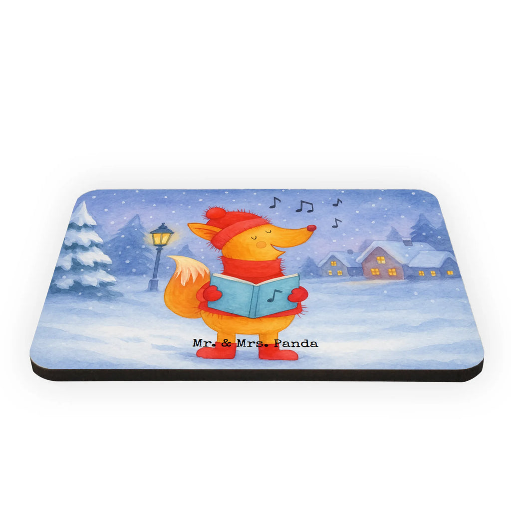 Magnet Fuchs Sänger Design Motivmagnete, Notiz Magnet, Whiteboard Magnet, Kühlschrank Dekoration, Kühlschrankmagnet, Pinnwandmagnet, Dekomagnet, Souvenir Magnet, Winter, Weihnachten, Weihnachtsdeko, Nikolaus, Advent, Heiligabend, Wintermotiv, Singen, Geschenk Sänger, Weihnachtslieder, Fuchs, Füchse, Sänger