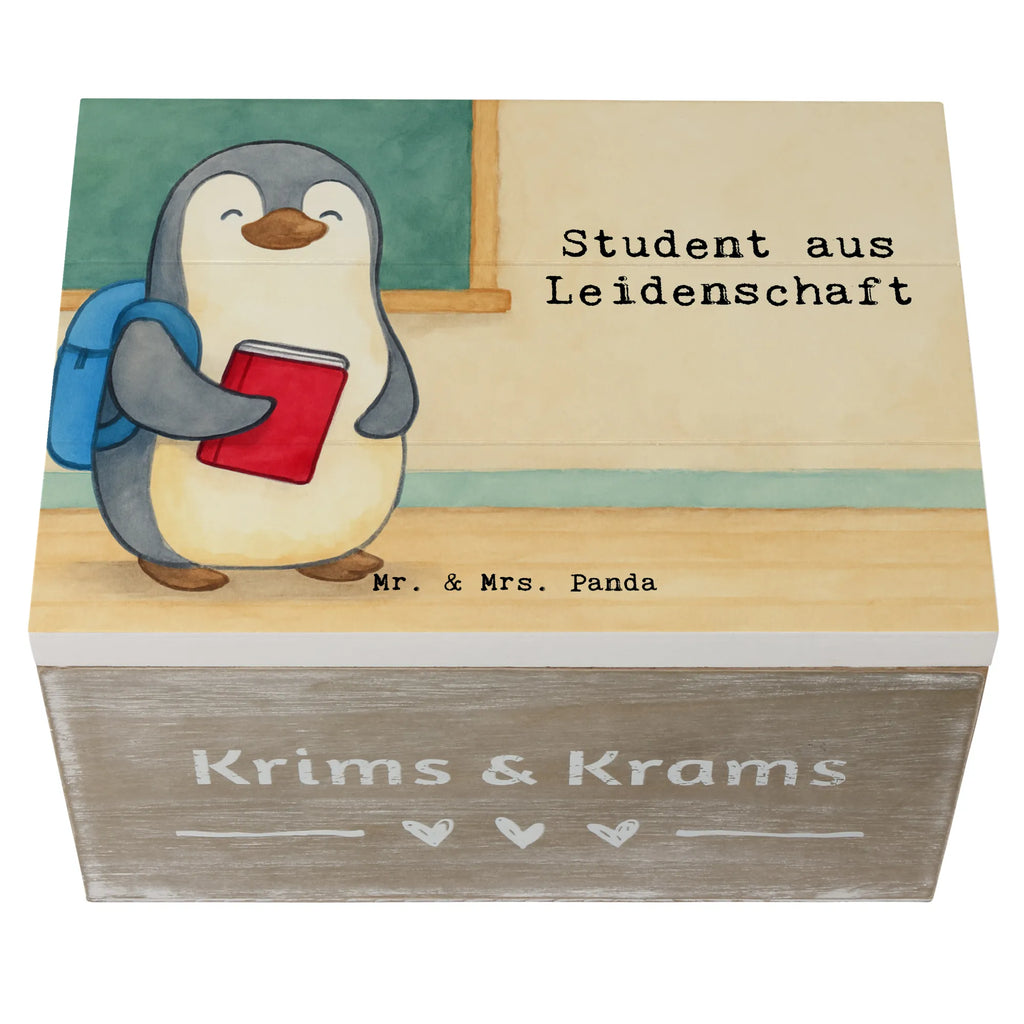 Holzkiste Student Leidenschaft Design Schatzkiste, Erinnerungsbox, Truhe, Holzkiste, Geschenkdose, Geschenkbox, Dekokiste, Schatulle, Erinnerungskiste, XXL, Kiste, Aufbewahrungsbox, Beruf, Ausbildung, Jubiläum, Abschied, Rente, Kollege, Kollegin, Geschenk, Schenken, Arbeitskollege, Mitarbeiter, Firma, Danke, Dankeschön