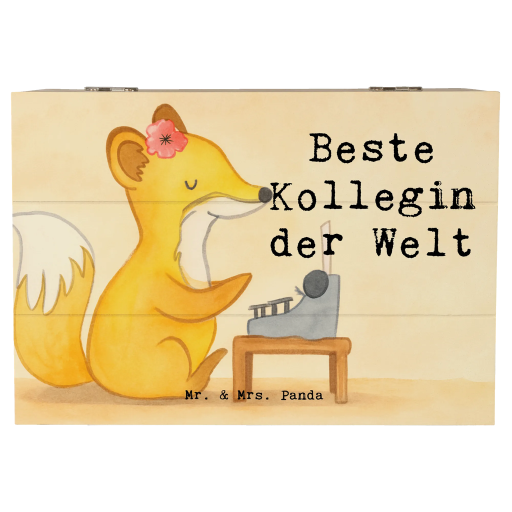 Holzkiste Fuchs Beste Kollegin der Welt Design Schatulle, Schatzkiste, Holzkiste, XXL, Erinnerungskiste, Geschenkdose, Dekokiste, Aufbewahrungsbox, Erinnerungsbox, Geschenkbox, Truhe, Kiste, für, Dankeschön, Geschenk, Schenken, Geburtstag, Geburtstagsgeschenk, Geschenkidee, Danke, Bedanken, Mitbringsel, Freude machen, Geschenktipp, Arbeit, Arbeitskollegin, Abschiedsgeschenk, Berufsgenossin, Mitarbeiterin, Beruf, Ruhestand, Freundin, Büro, Kollegin