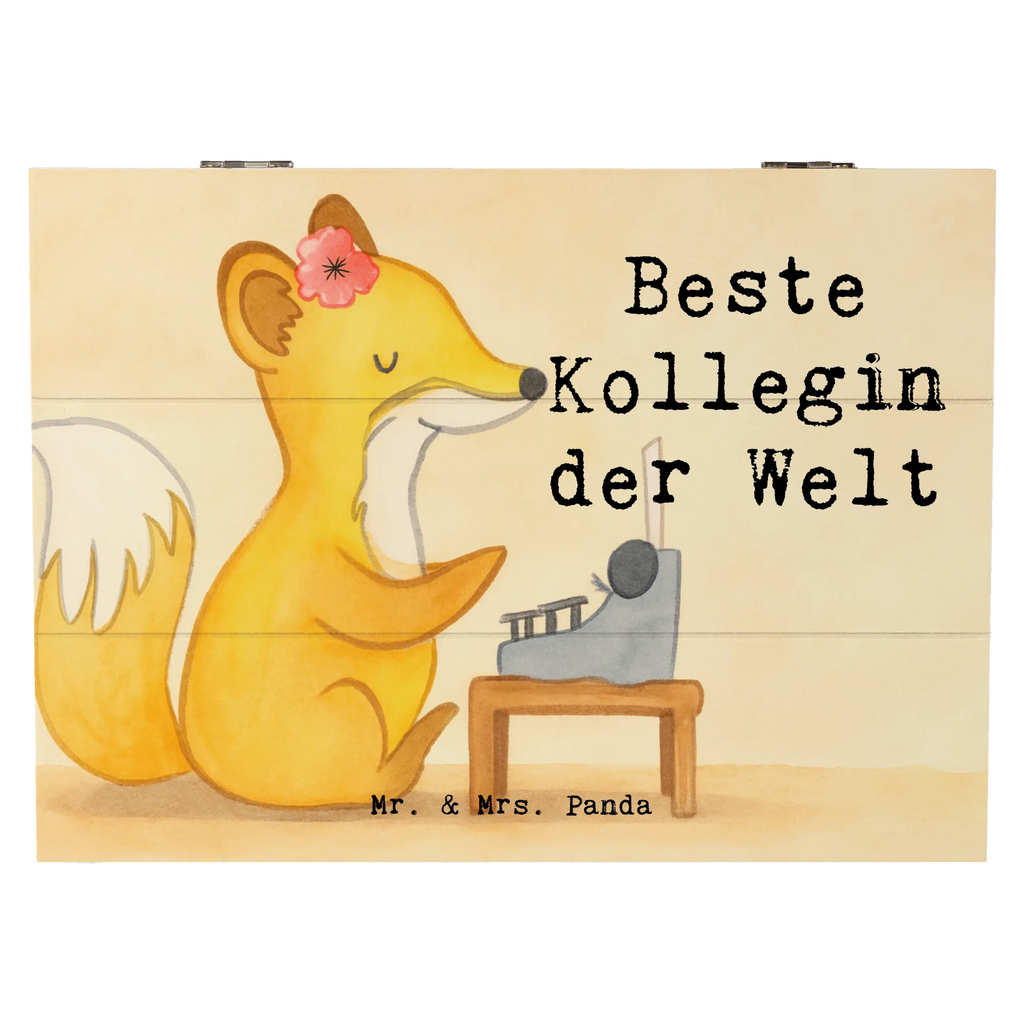 Holzkiste Fuchs Beste Kollegin der Welt Design Schatulle, Schatzkiste, Holzkiste, XXL, Erinnerungskiste, Geschenkdose, Dekokiste, Aufbewahrungsbox, Erinnerungsbox, Geschenkbox, Truhe, Kiste, für, Dankeschön, Geschenk, Schenken, Geburtstag, Geburtstagsgeschenk, Geschenkidee, Danke, Bedanken, Mitbringsel, Freude machen, Geschenktipp, Arbeit, Arbeitskollegin, Abschiedsgeschenk, Berufsgenossin, Mitarbeiterin, Beruf, Ruhestand, Freundin, Büro, Kollegin