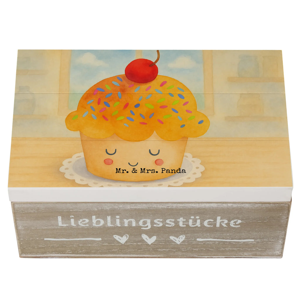 Holzkiste Cupcake Design Erinnerungsbox, Dekokiste, Schatulle, Aufbewahrungsbox, Truhe, Holzkiste, XXL, Schatzkiste, Geschenkdose, Erinnerungskiste, Geschenkbox, Kiste, Tiermotive, Gute Laune, lustige Sprüche, Tiere, Küche Deko, Backen Geschenk, Wunder, Motivation Sprüche, Cupcakes, Küche Spruch, Geschenk Koch, Muffin