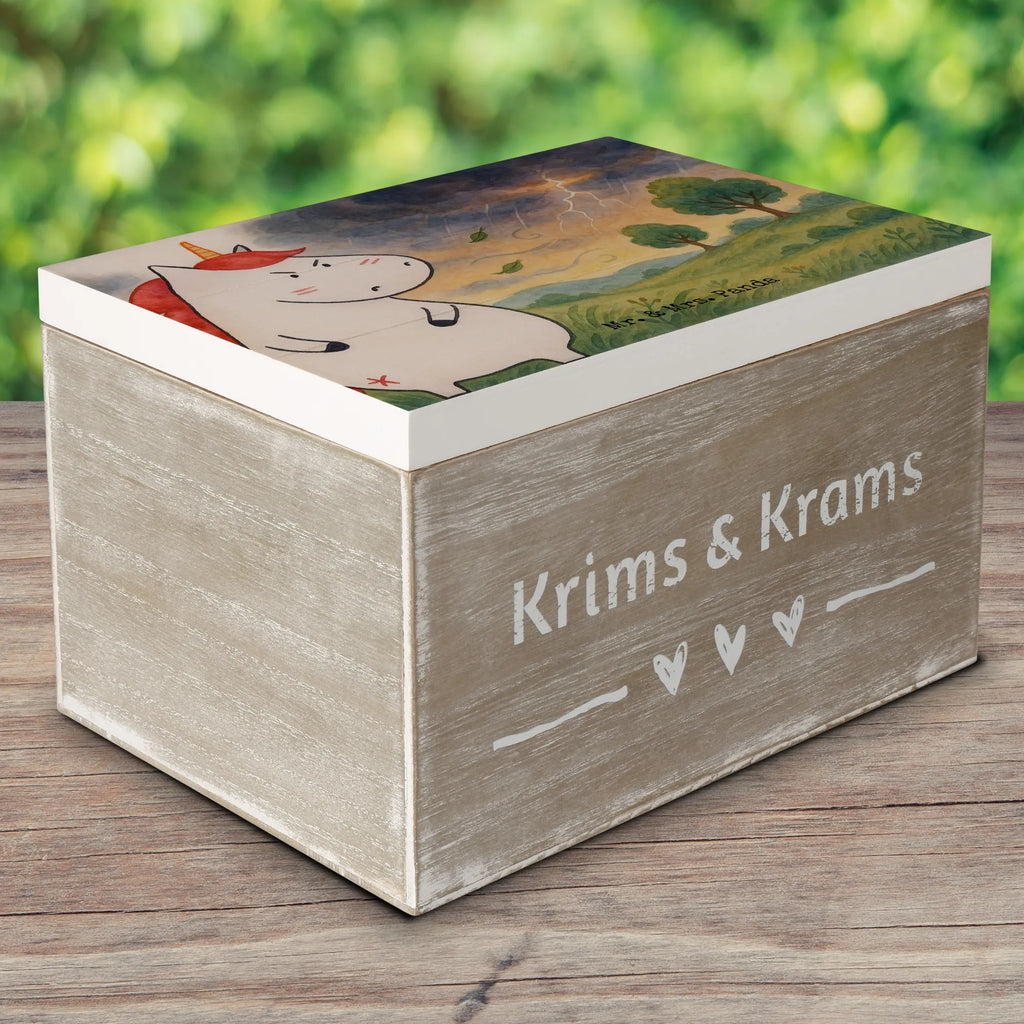 Holzkiste Einhorn Wut Design Truhe, Erinnerungskiste, Geschenkbox, Dekokiste, XXL, Holzkiste, Aufbewahrungsbox, Geschenkdose, Erinnerungsbox, Schatulle, Kiste, Schatzkiste, Einhorn, Einhörner, Einhorn Deko, Unicorn, Ansage, lustig, dumme Fragen, Geschenk, wütend, Büro, Spaß, nein, Arbeit, lustlos, Realität