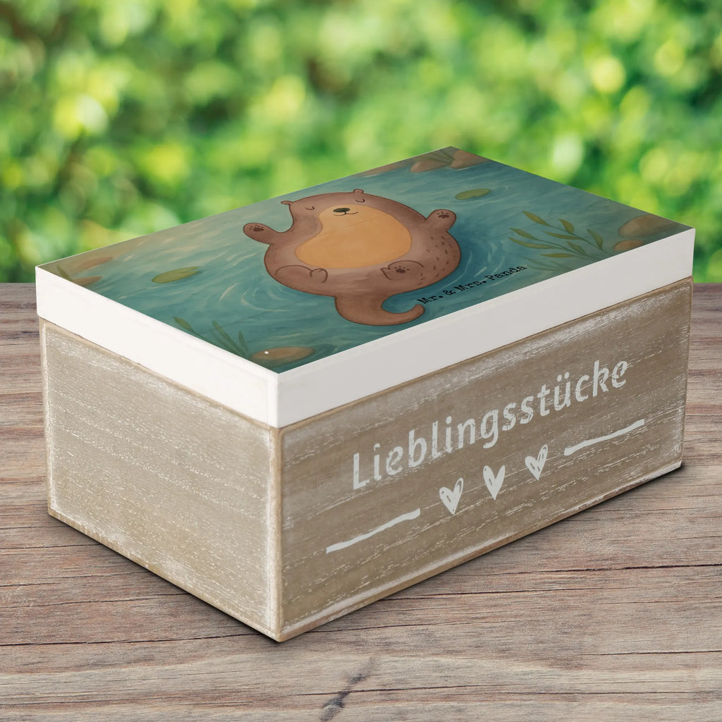 Holzkiste Otter Umarmen Design Schatzkiste, Holzkiste, XXL, Erinnerungskiste, Aufbewahrungsbox, Truhe, Erinnerungsbox, Geschenkbox, Schatulle, Dekokiste, Geschenkdose, Kiste, Otter, Fischotter, Seeotter, Otter Seeotter See Otter
