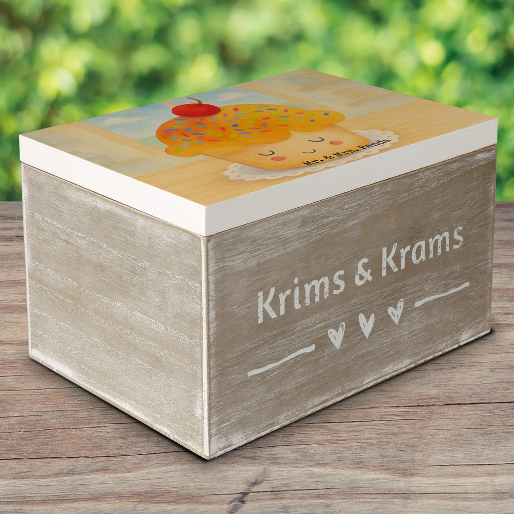 Holzkiste Cupcake Design Erinnerungsbox, Dekokiste, Schatulle, Aufbewahrungsbox, Truhe, Holzkiste, XXL, Schatzkiste, Geschenkdose, Erinnerungskiste, Geschenkbox, Kiste, Tiermotive, Gute Laune, lustige Sprüche, Tiere, Küche Deko, Backen Geschenk, Wunder, Motivation Sprüche, Cupcakes, Küche Spruch, Geschenk Koch, Muffin