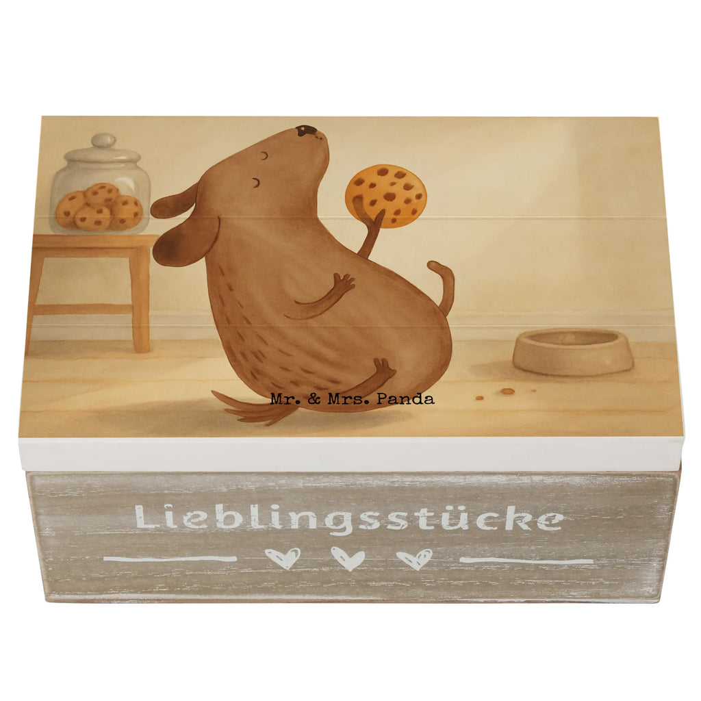 Skrzynia drewniana pies ciastko Design Pies, motyw psa, zwierzę domowe, rasa psa, miłośnik zwierząt, właściciel psa, powiedzenia