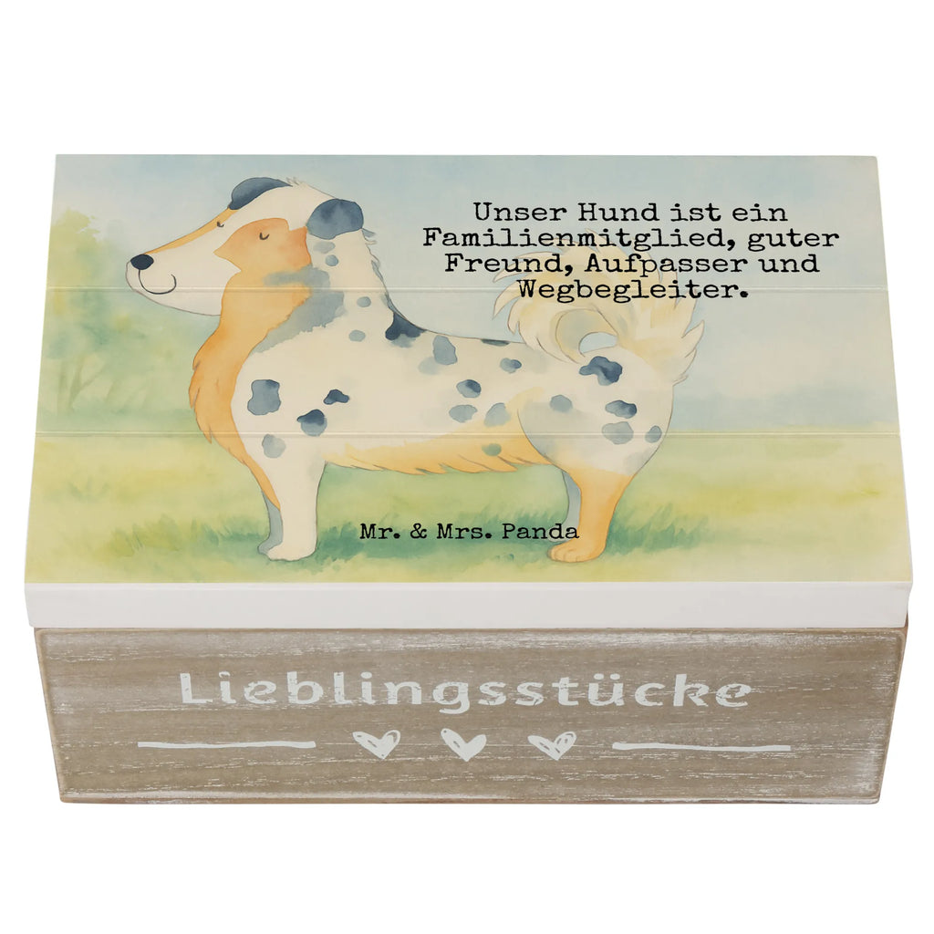Holzkiste Hund Australien Shepherd Design Kiste, Schatzkiste, Geschenkbox, Truhe, Aufbewahrungsbox, XXL, Holzkiste, Geschenkdose, Dekokiste, Erinnerungskiste, Schatulle, Erinnerungsbox, Hund, Hundemotiv, Haustier, Hunderasse, Tierliebhaber, Hundebesitzer, Sprüche, Australien Shepherd, Spruch, Familienhund, Shepherd, Hundeliebe