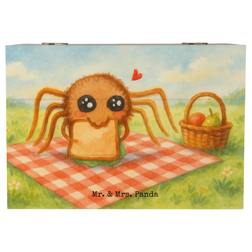 Holzkiste Spinne Agathe Sandwich Design Dekokiste, Schatzkiste, Aufbewahrungsbox, Schatulle, Erinnerungskiste, Geschenkdose, Holzkiste, XXL, Geschenkbox, Kiste, Erinnerungsbox, Truhe, Spinne Agathe, Spinne, Agathe, Videos, Merchandise, Mut, Lebensfreude, Alles wird gut, Hunger, Glück, Verfressen, Hungrig