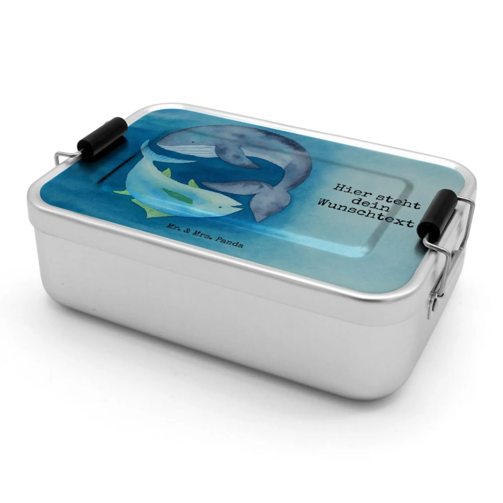 Personalized Metal Lunch Box whale tuna Design Brotbox mit Namen, Brotdose mit Namen, Uni, Geschenk mit Namen, Kindergarten, Brotdose, Schule, Brotbox, Tiermotive, Gute Laune, lustige Sprüche, Tiere, Flachwitz Geschenk, Spruch des Tages, Wortwitz lustig, Witz, Spruch lustig, Wal, Wahl, Flachwitz, Tunfisch