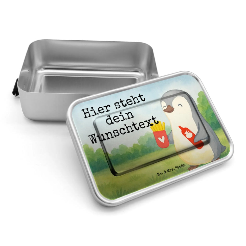 Personalisierte Metall Brotdose Pinguin Pommes Design Brotdose, Kindergarten, Geschenk mit Namen, Uni, Brotdose mit Namen, Schule, Brotbox mit Namen, Brotbox, Liebe, Partner, Freund, Freundin, Ehemann, Ehefrau, Heiraten, Verlobung, Heiratsantrag, Liebesgeschenk, Jahrestag, Hocheitstag, Valentinstag, Geschenk für Freundin, Geschenk für Frauen, für Männer, Mitbringsel, Hochzeitstag, für Ehemann, Liebesbeweis, Geschenk für Partner