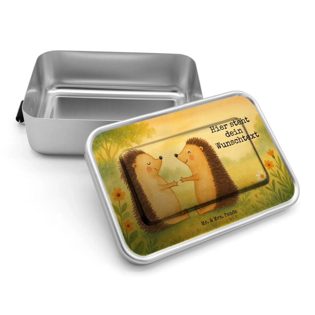Personalisierte Metall Brotdose Igel Liebe Design Geschenk mit Namen, Brotdose, Brotdose mit Namen, Brotbox, Uni, Schule, Brotbox mit Namen, Kindergarten, Liebe, Partner, Freund, Freundin, Ehemann, Ehefrau, Heiraten, Verlobung, Heiratsantrag, Liebesgeschenk, Jahrestag, Hocheitstag, Verheiratet, Verlobt, Verliebt, Geschenk, Hochzeit, Igel, Hochzeitstag, Liebesbeweis