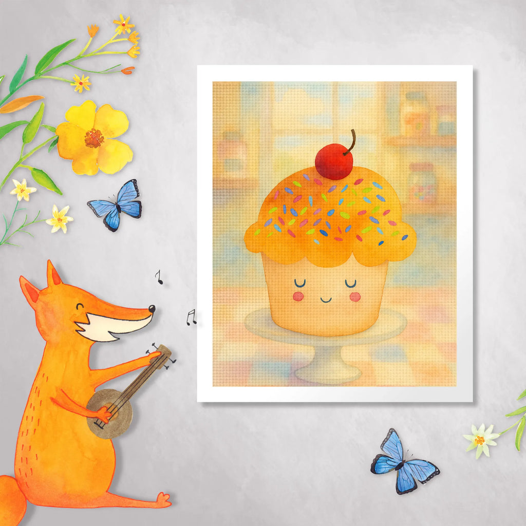 Diamond Painting Cupcake Design Kristallbild, Kreativität, DIY, Diamond Painting, Tiermotive, Gute Laune, lustige Sprüche, Tiere, Backen Geschenk, Muffin, Küche Spruch, Küche Deko, Wunder, Motivation Sprüche, Geschenk Koch, Cupcakes