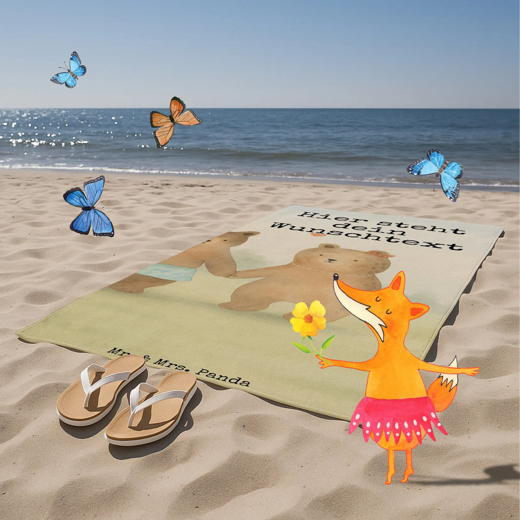 Personalisiertes Badehandtuch Bär Freundin Design Kinder Handtuch mit Namen, Personalisiertes Badetuch, Duschtuch mit Namen, Personalisiertes Handtuch, Saunatuch mit Namen, Badetuch mit Namen, Strandtuch mit Namen, Bär, Teddy, Teddybär, Bär Freundin Beste Freund Liebe Liebesbeweis Verliebt Kumpel Kumpeliene