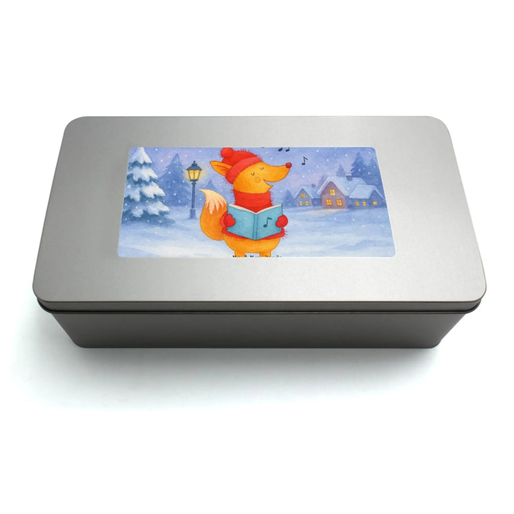 Puzzle Fuchs Sänger Design Puzzle, Winter, Weihnachten, Weihnachtsdeko, Nikolaus, Advent, Heiligabend, Wintermotiv, Sänger, Geschenk Sänger, Fuchs, Füchse, Singen, Weihnachtslieder