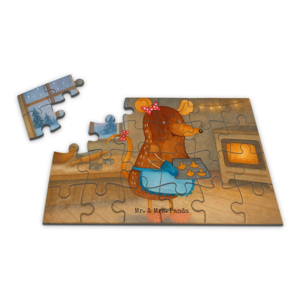 Puzzle Maus Kekse Design Puzzle, Winter, Weihnachten, Weihnachtsdeko, Nikolaus, Advent, Heiligabend, Wintermotiv, Plätzchen, Weihnachtsbäckerei, Chaosqueen, backen, Kekse, Maus, Weihnachtskekse