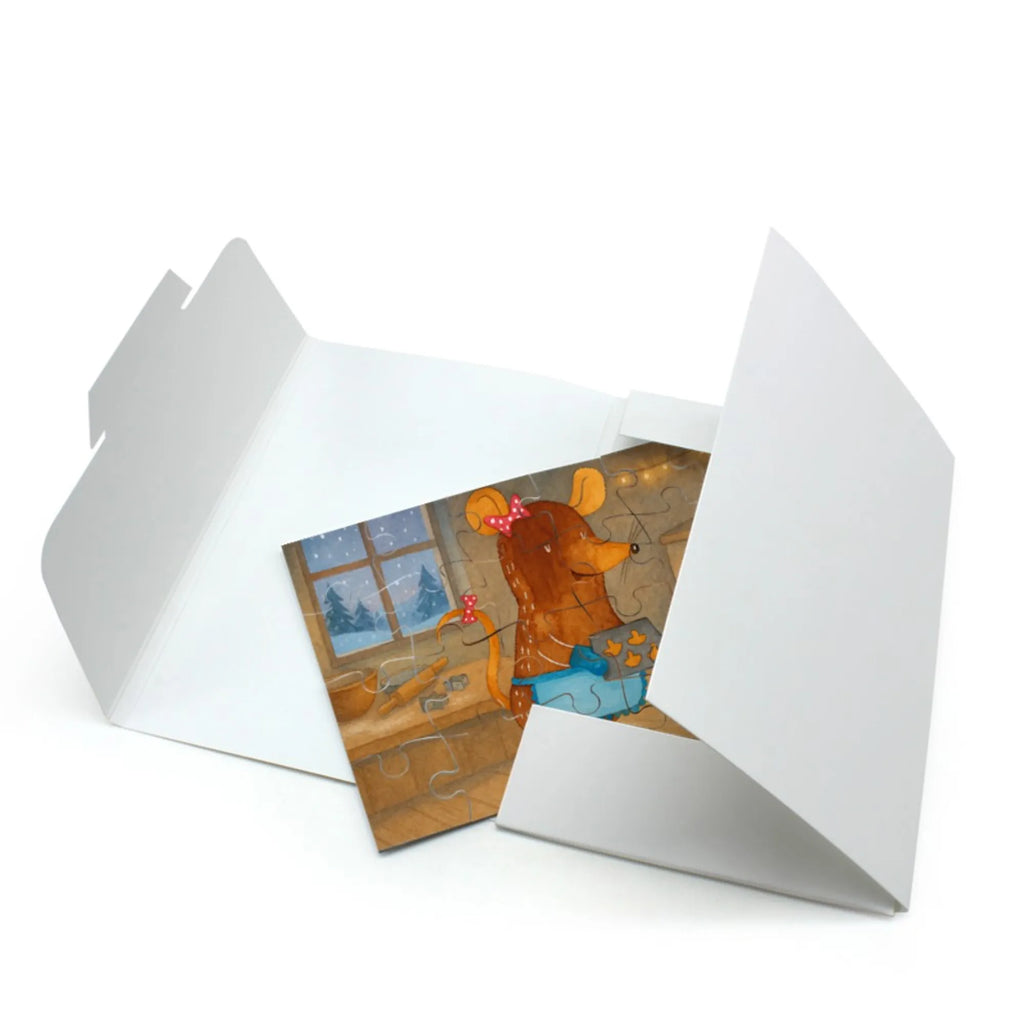 Puzzle Maus Kekse Design Puzzle, Winter, Weihnachten, Weihnachtsdeko, Nikolaus, Advent, Heiligabend, Wintermotiv, Plätzchen, Weihnachtsbäckerei, Chaosqueen, backen, Kekse, Maus, Weihnachtskekse