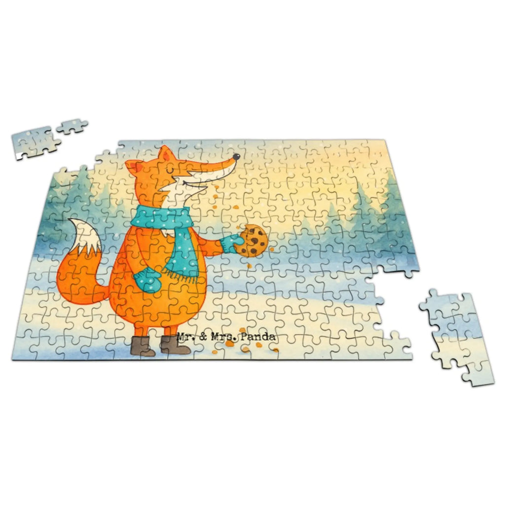 Puzzle Fuchs Keks Design Puzzle, Fuchs, Füchse, Liebe, Küche Deko, Backen Spruch, Kekse, Weihnachtszeit, Winter, Plätzchen