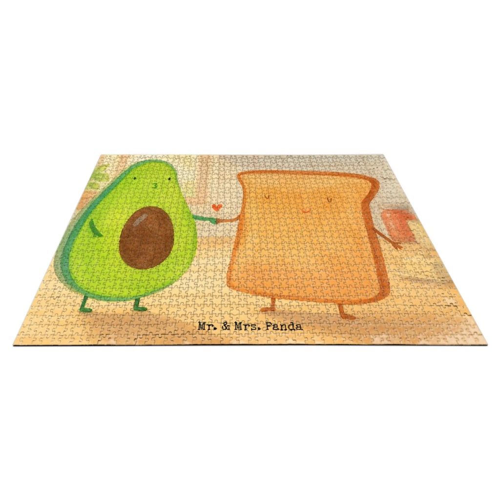 Puzzle Avocado Toast Design Puzzle, Avocado, Veggie, Vegan, Gesund, Jahrestag, Jahrestagsgeschenk, Pärchen, Liebespaar, Toastbrot, Verlobt, Freundin, Toast, Freund, Hochzeitsgeschenk, Hochzeit, Verlobungsparty