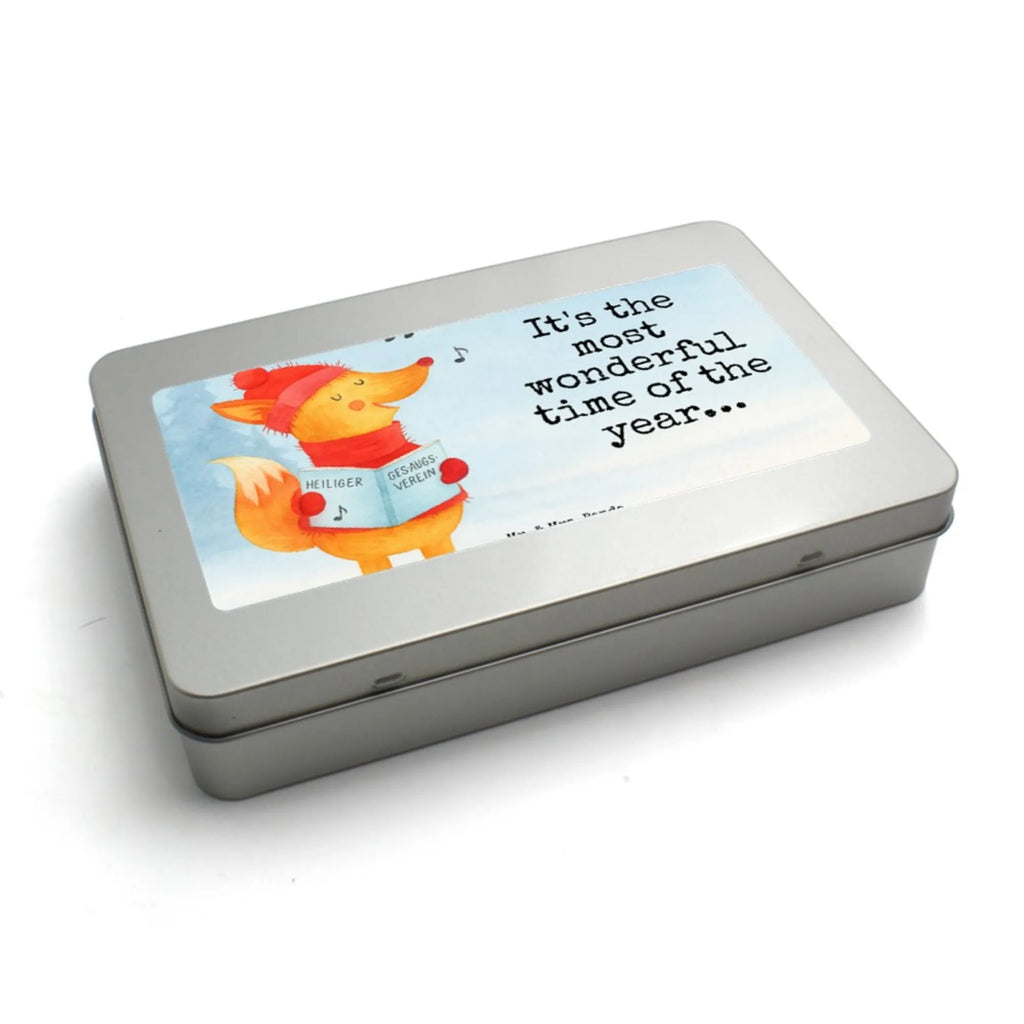 Puzzle Fuchs Sänger Design Puzzle, Winter, Weihnachten, Weihnachtsdeko, Nikolaus, Advent, Heiligabend, Wintermotiv, Sänger, Geschenk Sänger, Fuchs, Füchse, Singen, Weihnachtslieder