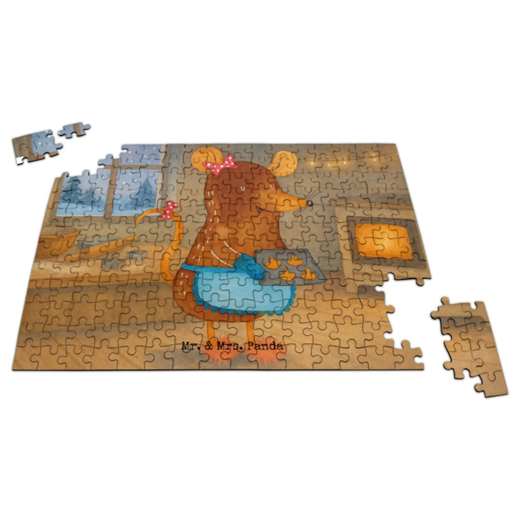 Puzzle Maus Kekse Design Puzzle, Winter, Weihnachten, Weihnachtsdeko, Nikolaus, Advent, Heiligabend, Wintermotiv, Plätzchen, Weihnachtsbäckerei, Chaosqueen, backen, Kekse, Maus, Weihnachtskekse