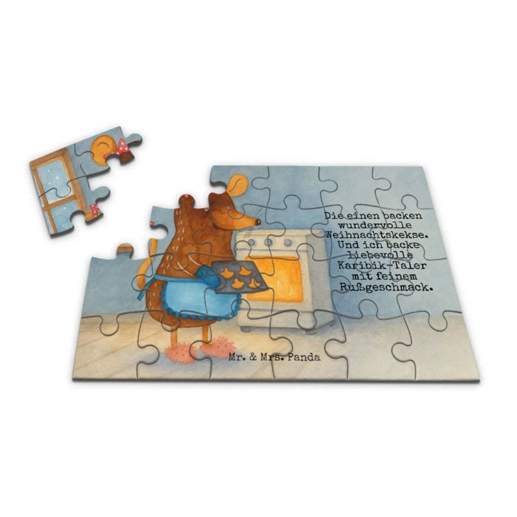 Puzzle Maus Kekse Design Puzzle, Winter, Weihnachten, Weihnachtsdeko, Nikolaus, Advent, Heiligabend, Wintermotiv, Plätzchen, Weihnachtsbäckerei, Chaosqueen, backen, Kekse, Maus, Weihnachtskekse