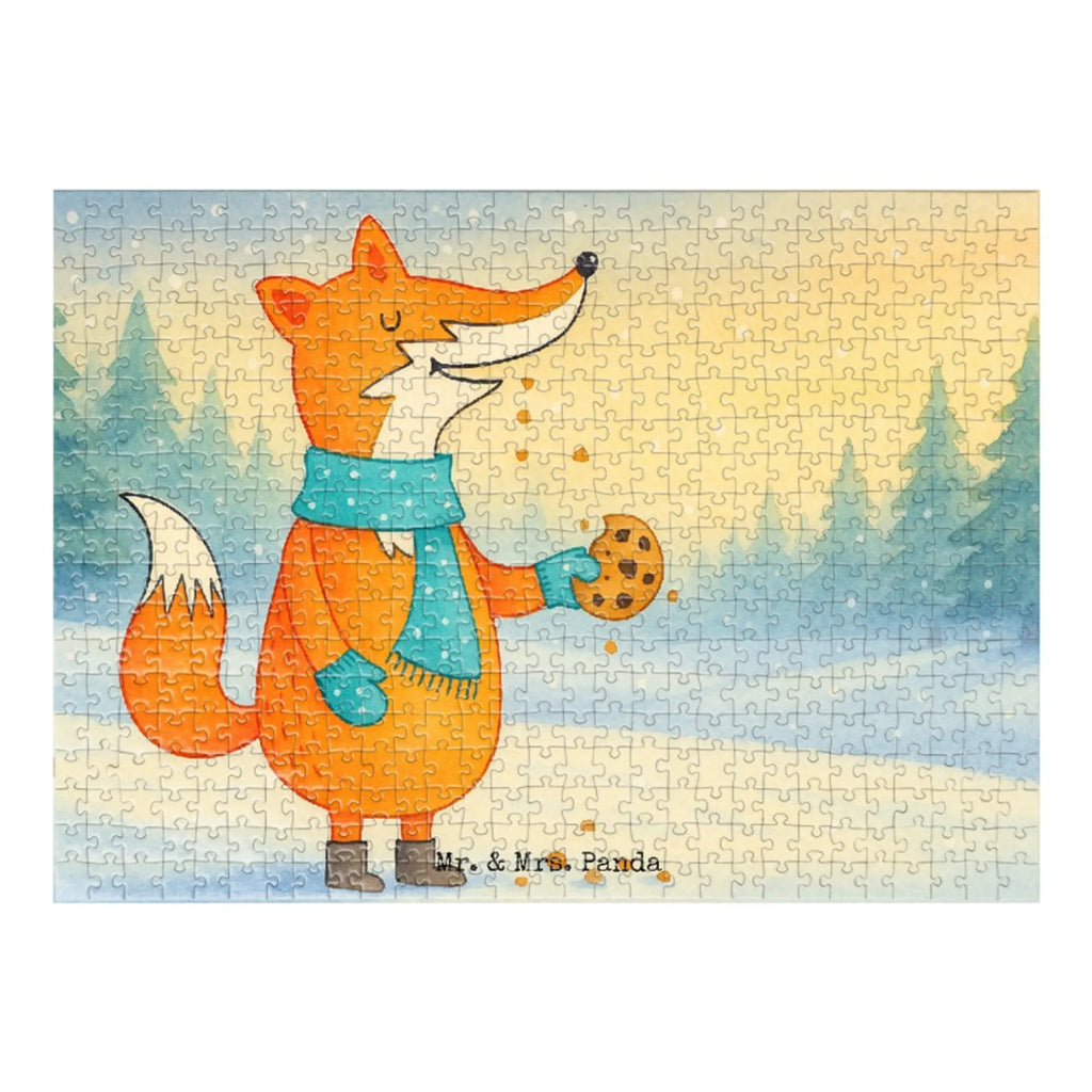 Puzzle Fuchs Keks Design Puzzle, Fuchs, Füchse, Liebe, Küche Deko, Backen Spruch, Kekse, Weihnachtszeit, Winter, Plätzchen