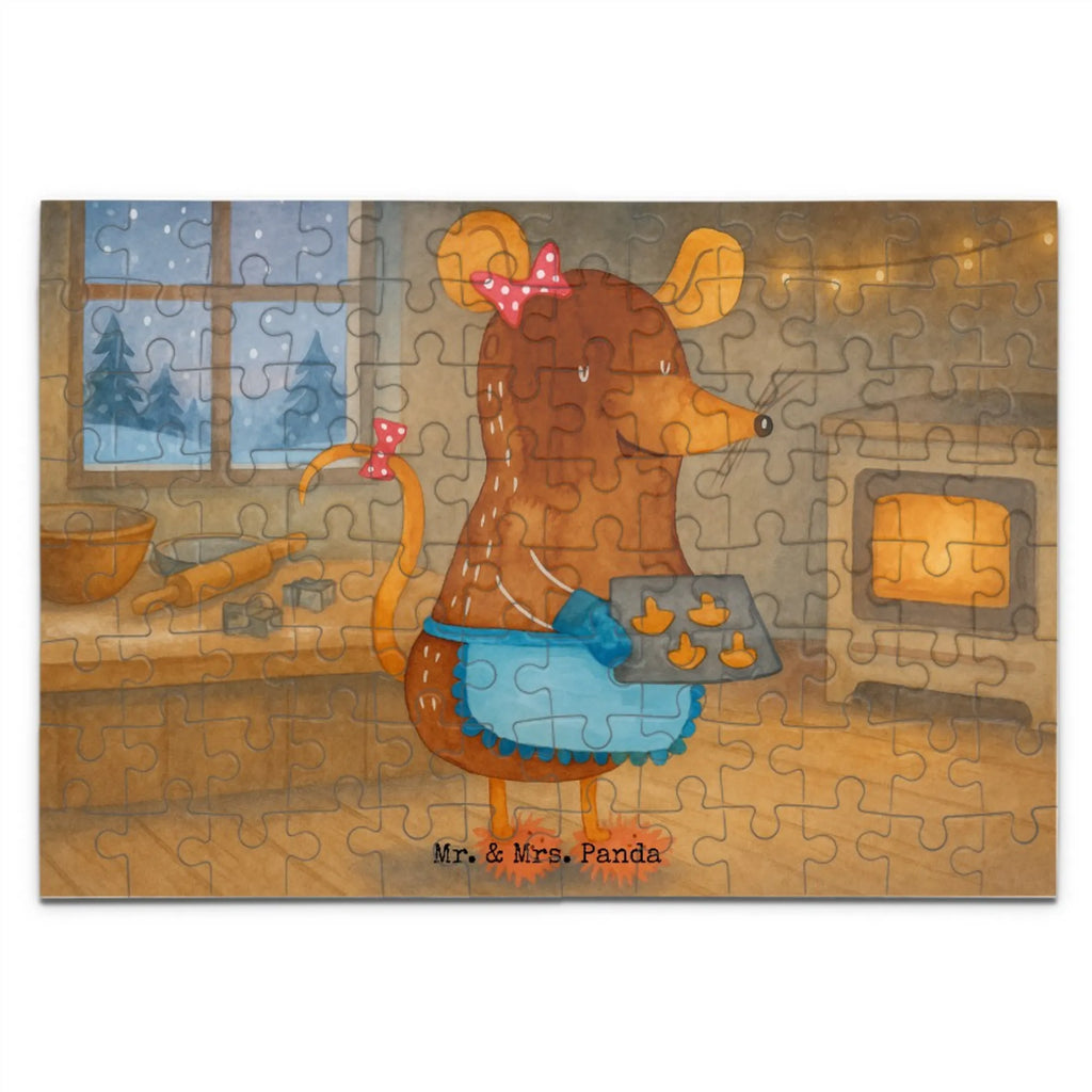 Puzzle Maus Kekse Design Puzzle, Winter, Weihnachten, Weihnachtsdeko, Nikolaus, Advent, Heiligabend, Wintermotiv, Plätzchen, Weihnachtsbäckerei, Chaosqueen, backen, Kekse, Maus, Weihnachtskekse